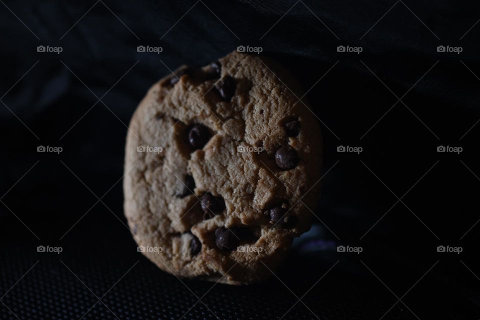 chocolate chip abstract