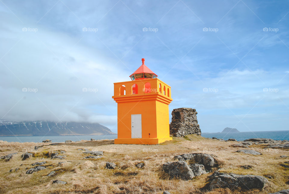 Iceland lighthouse