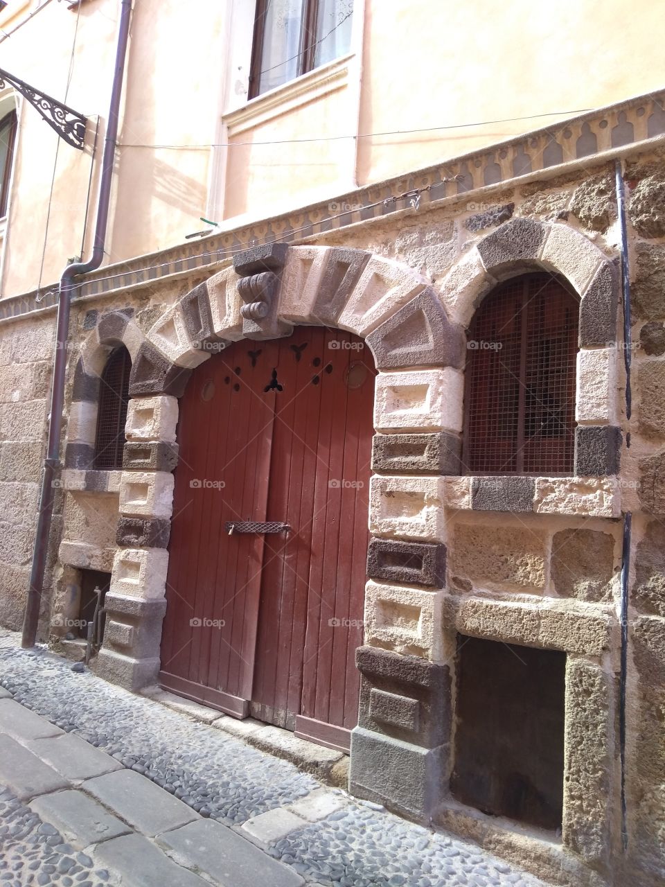 Portale of an ancient palace