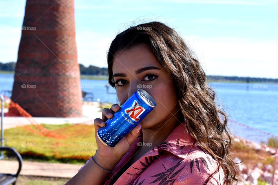 Enjoying some XL Energy