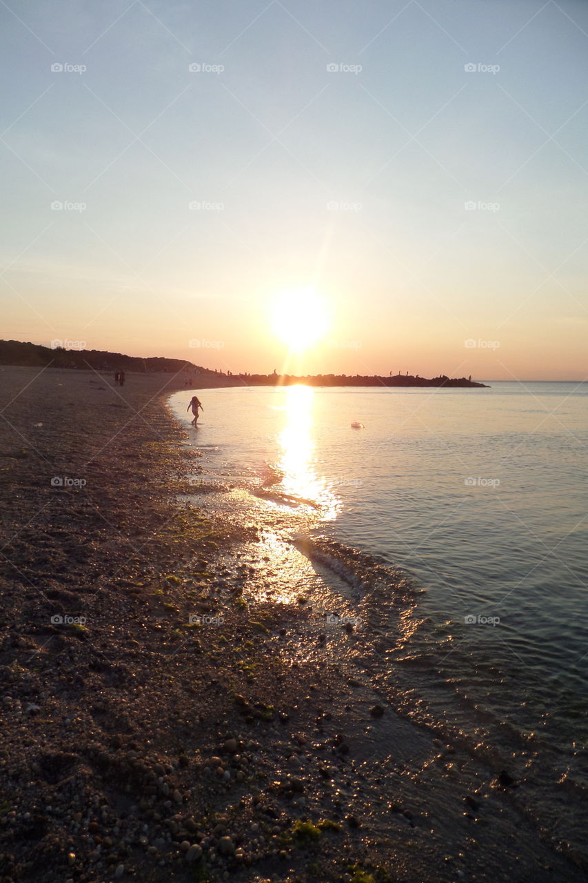 beach sunset