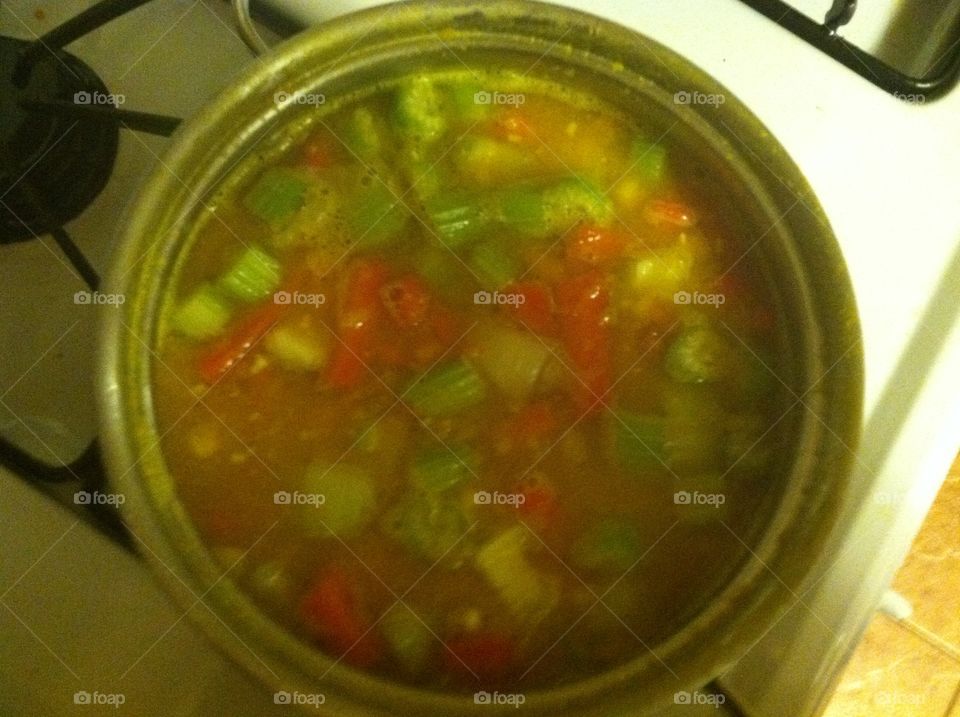 Vegetable soup 