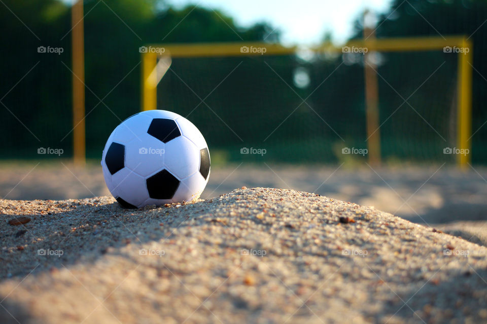 soccer ball close-up