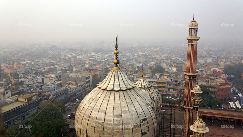 square crowd india mosque by namdarmd