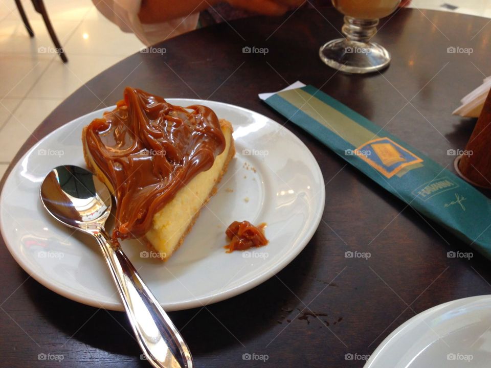 Torta de doce de leite