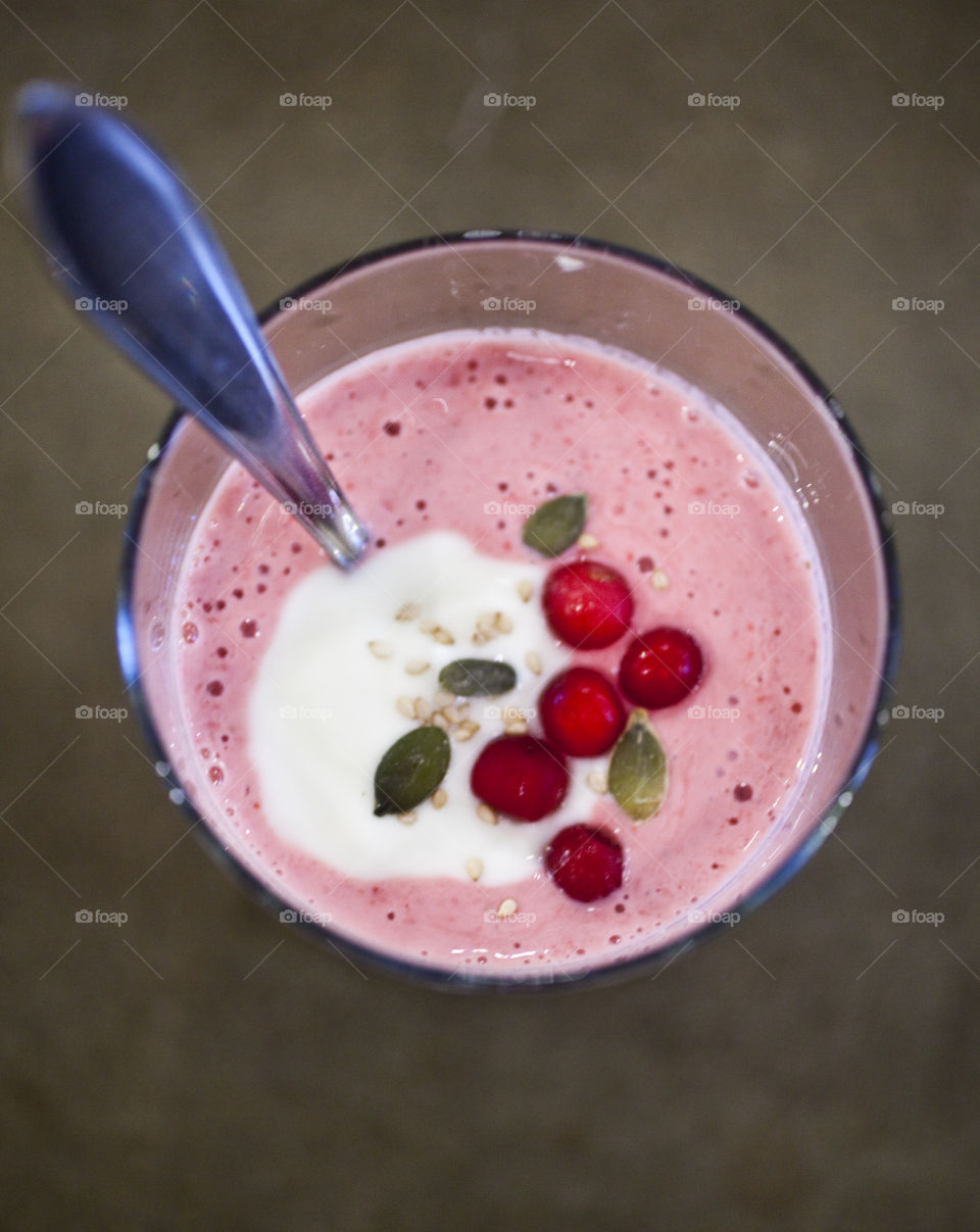 Strawberry smoothie