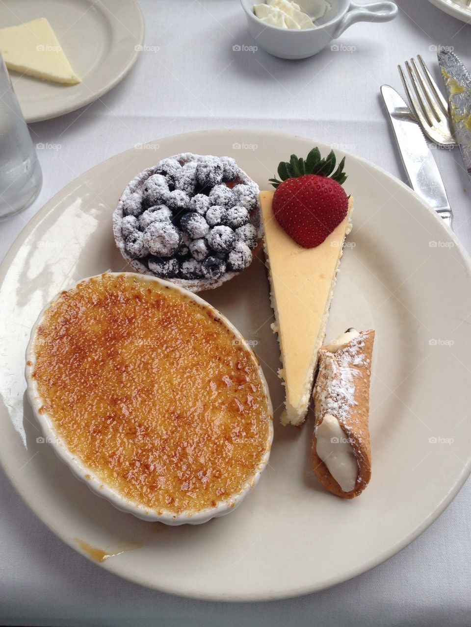 Dessert plate