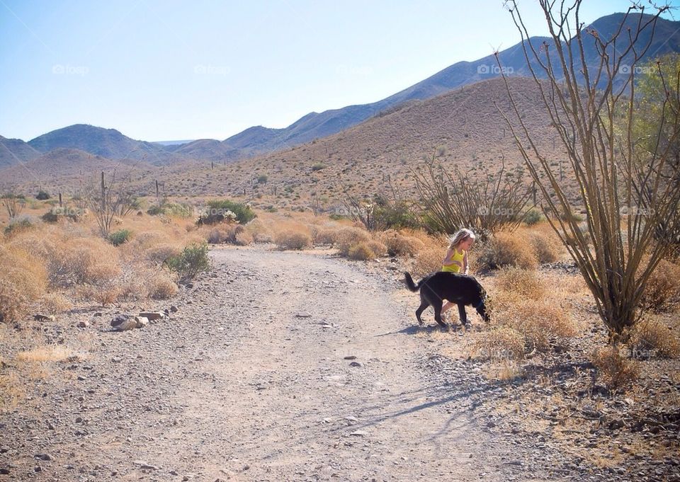 Best friends in the desert 