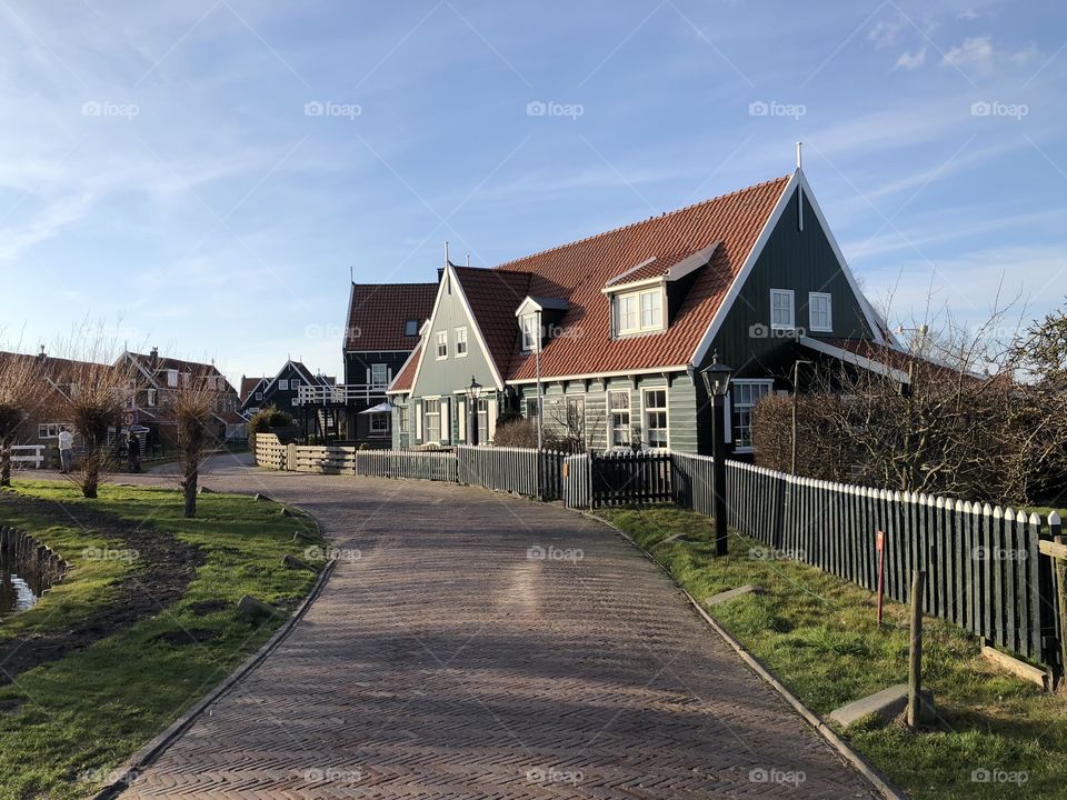 Farmhouse in Marken — Wittewerf