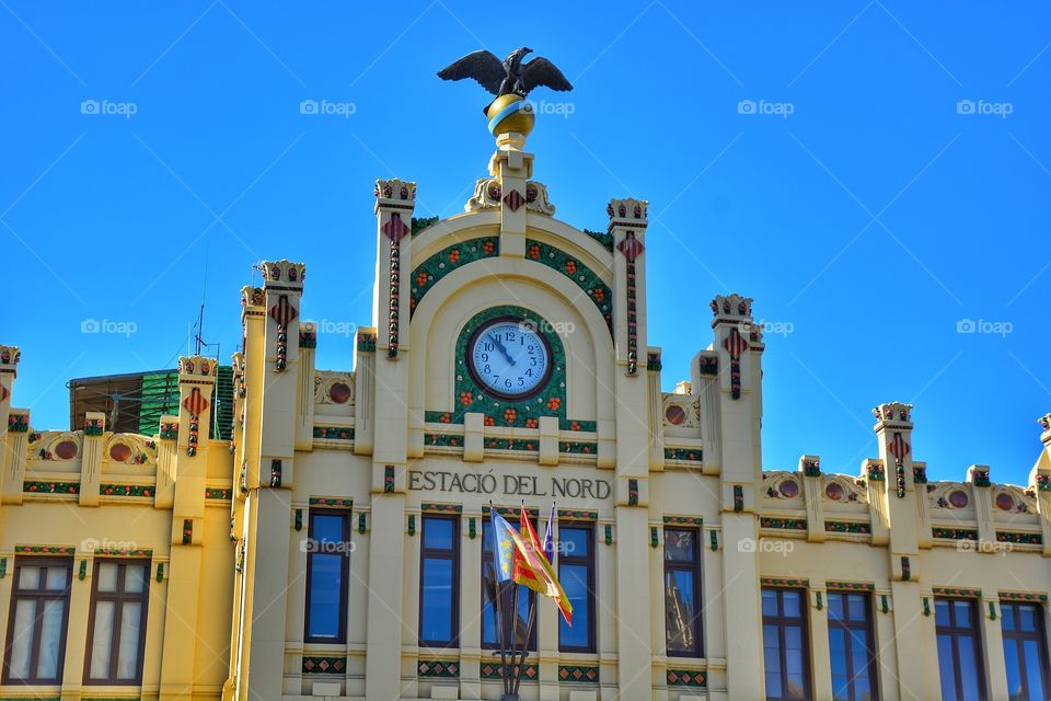 Railway station Estacio del Nord