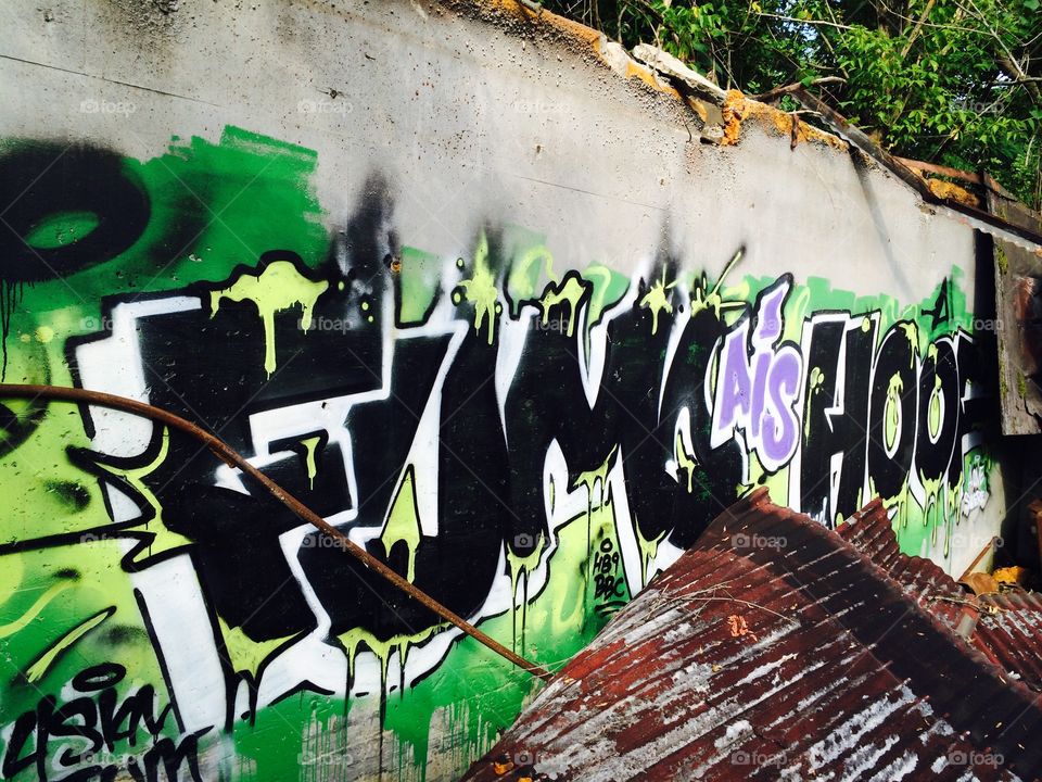 Graffiti, Vandalism, Spray, Trash, Dirty