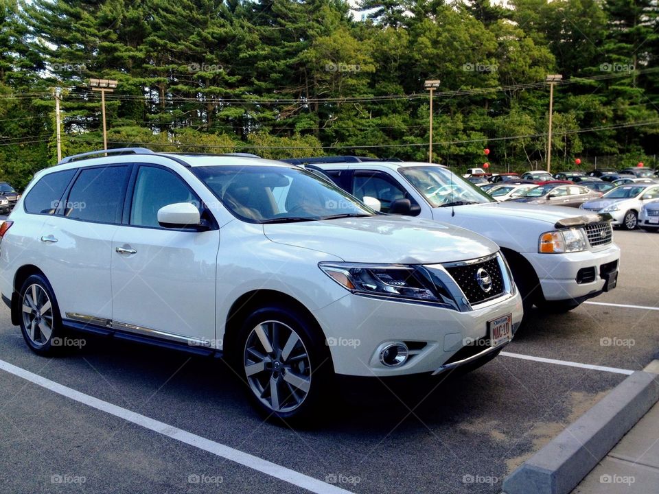 Our vehicles, old and new.