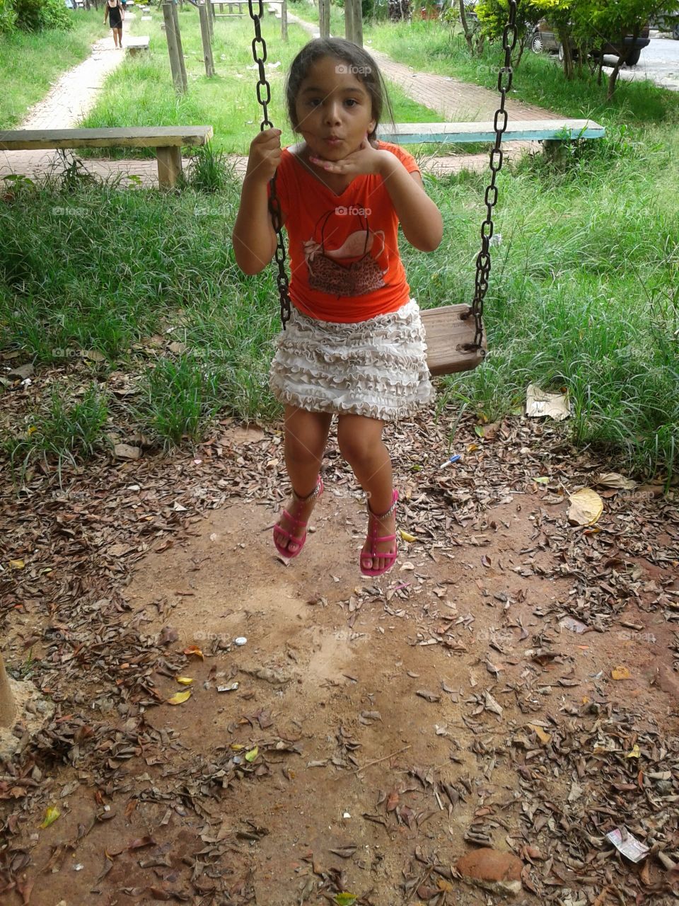 Child, People, Outdoors, Girl, Recreation