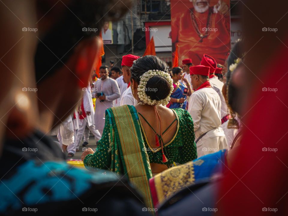 Gudi padwa festival amongst the people in mumbai!