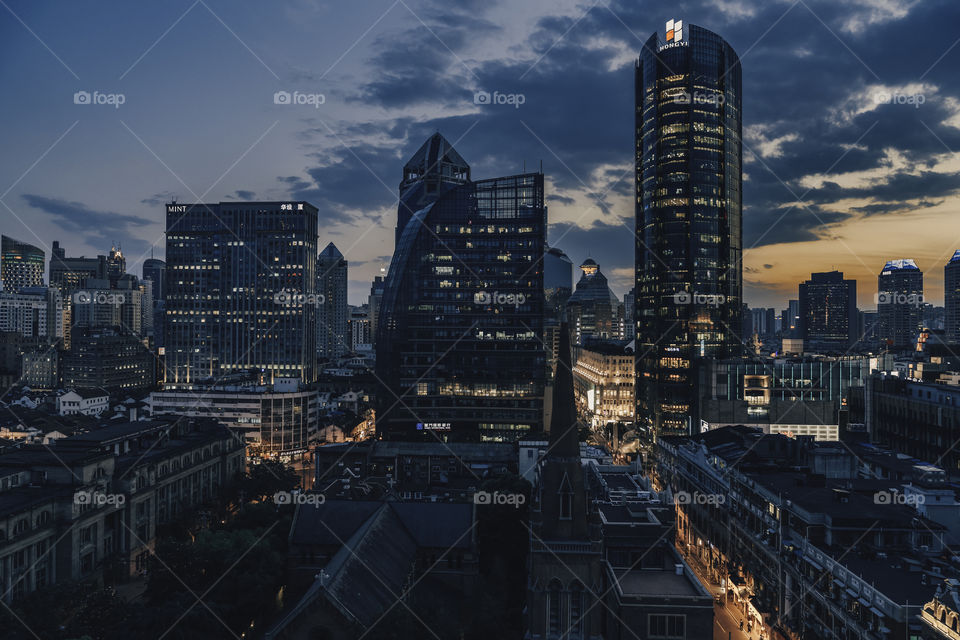 Charming night scene