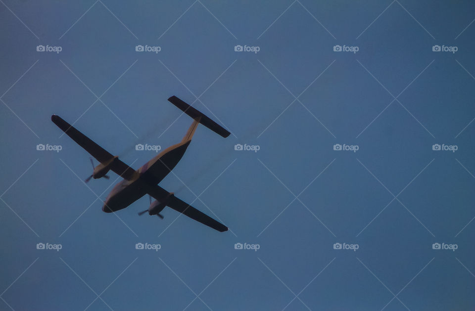 A Canadian Airforce Search & Rescue airplane off on training or on a search. The distinctive yellow & red colours of the aircraft are a familiar & welcome sight on the Canadian West Coast as they search for lost hikers or boaters from Point A to B. ✈️