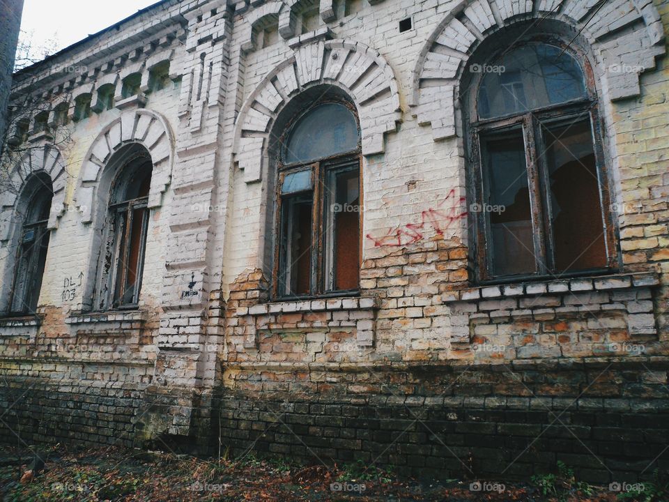 old house facade