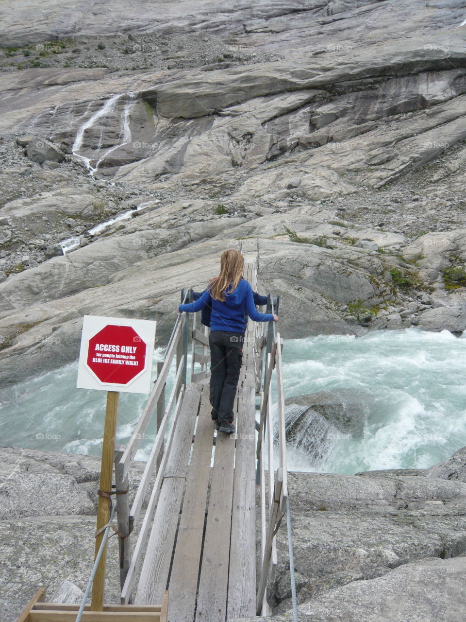 Jostedalsbreen glacier in Norway