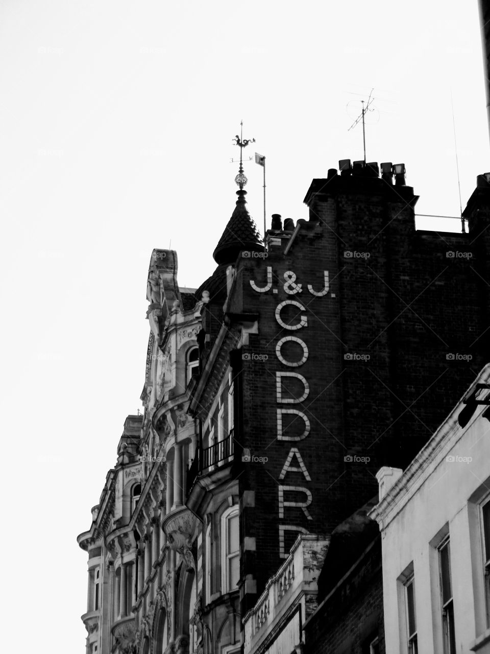 j & j Goddard building on Tottenham court road London