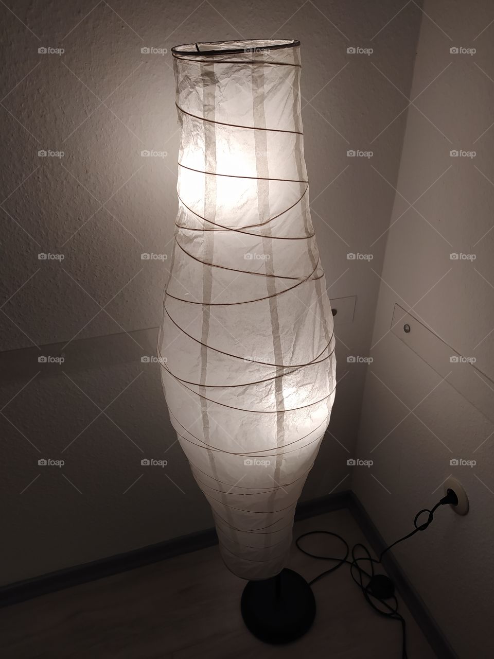 Lamp on