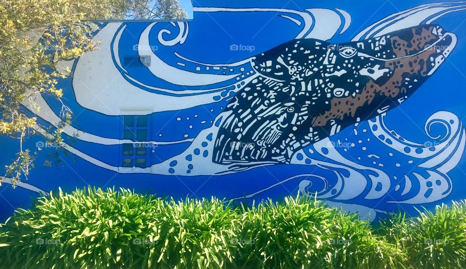 Artwork in the park- San Pedro, California 