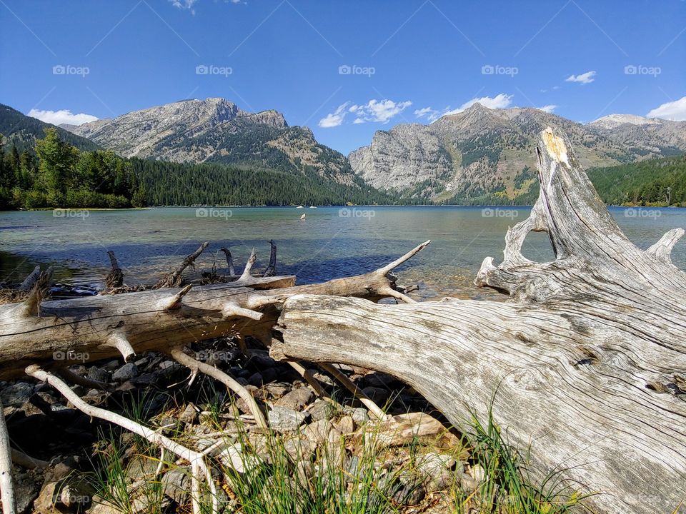 Phelps Lake, Grand Tetons National Park.