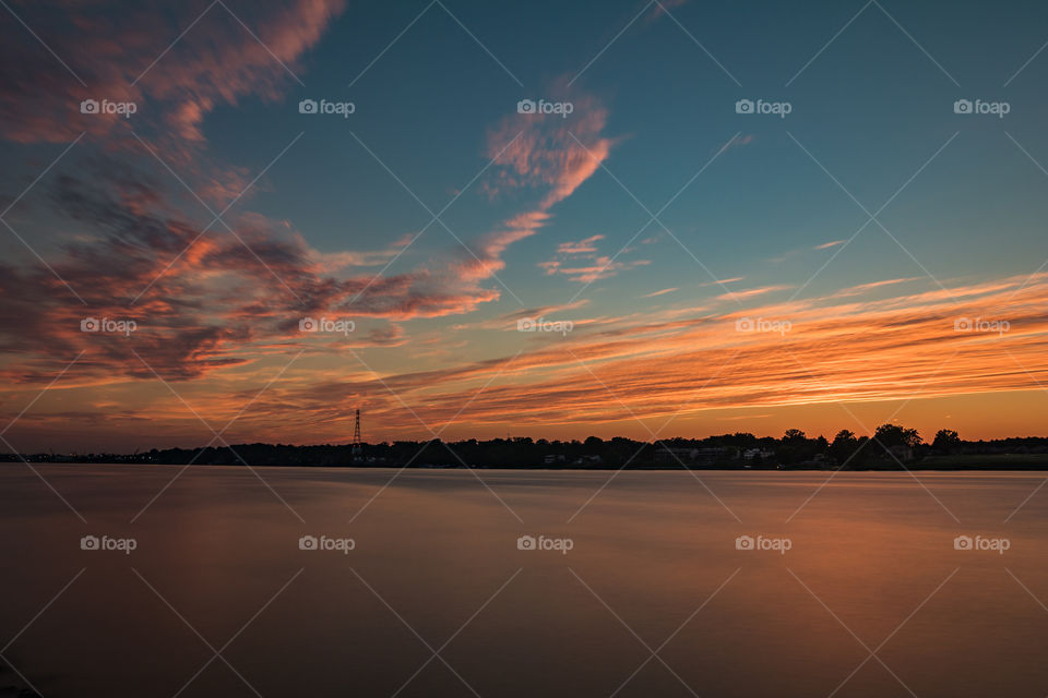 Ohio River Sunset 