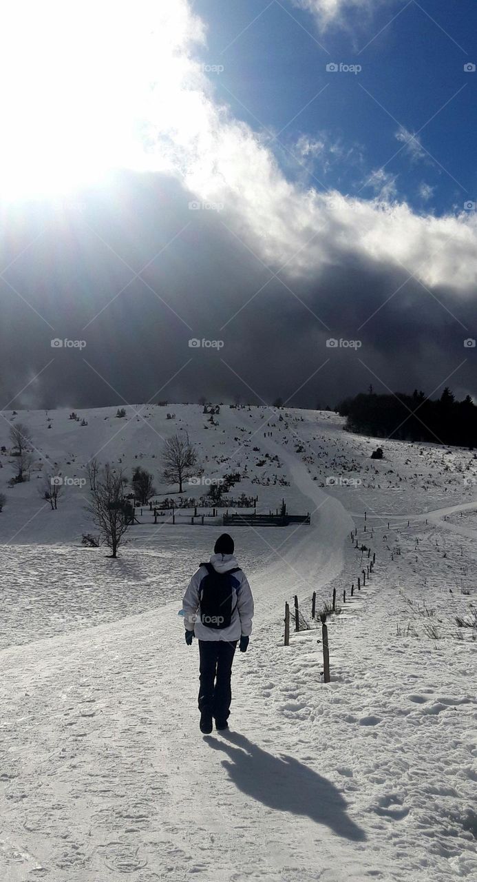 walking in the Pyrénées