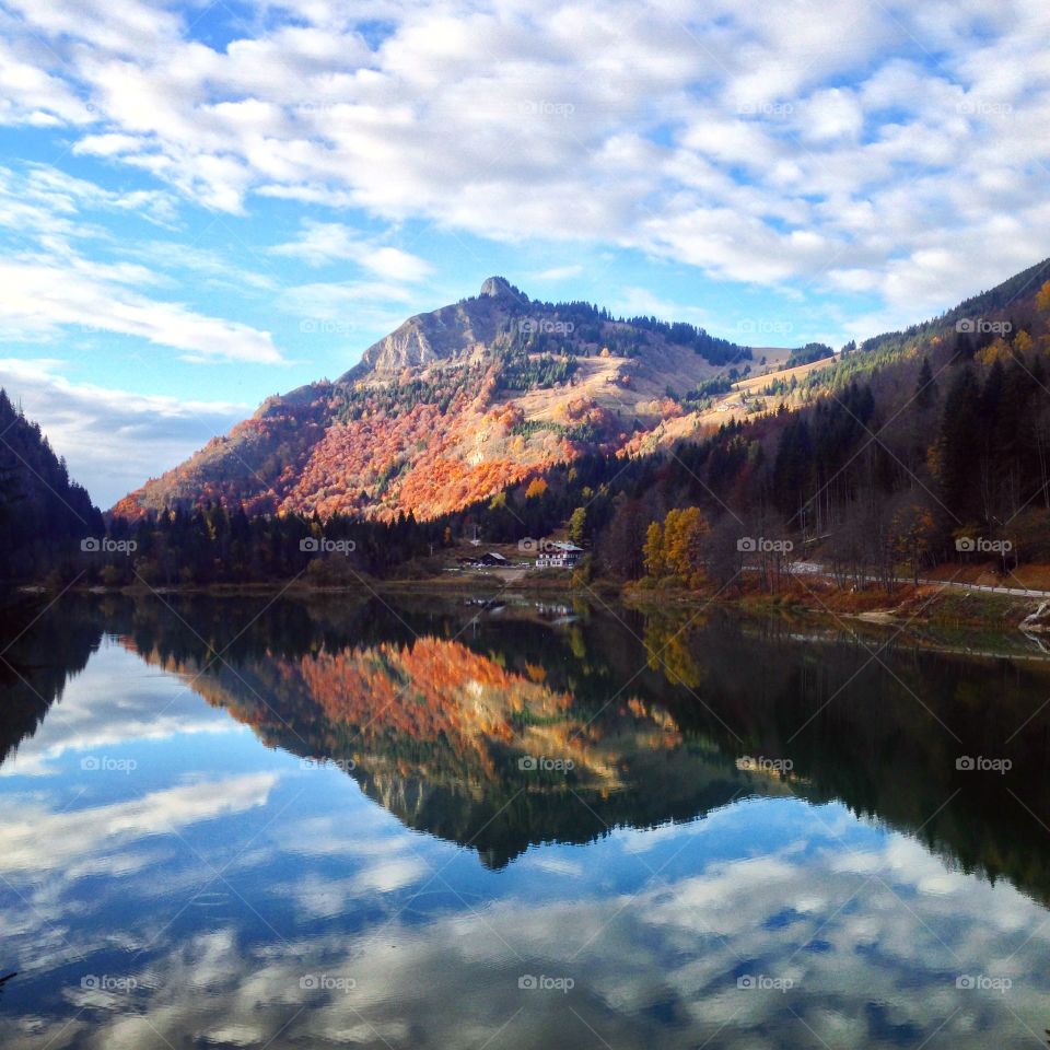 Lake, No Person, Reflection, Water, Landscape