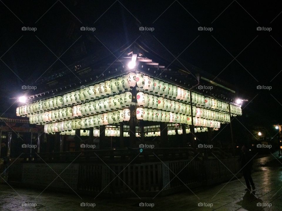 Lantern Shrine in Kyoto