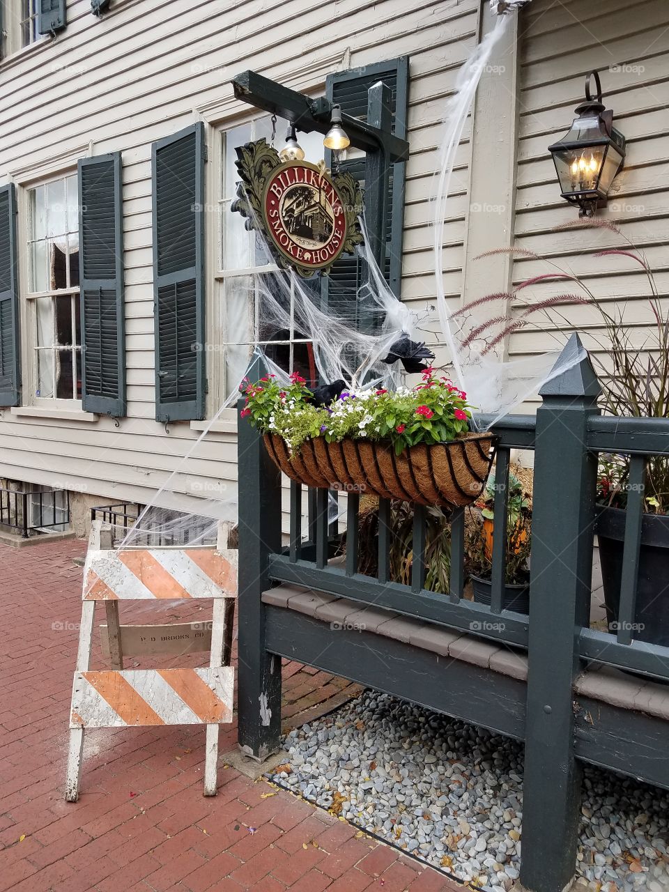 Historical Building ready for Halloween