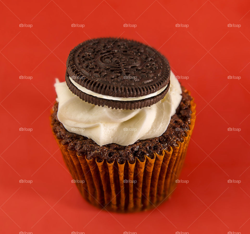 Oreo cupcake