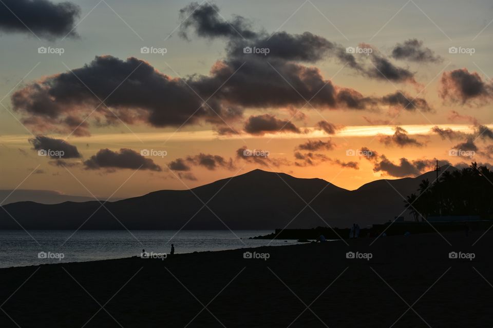 Sunset, Water, Beach, Landscape, Dawn