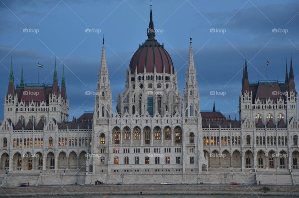 View of parliament building