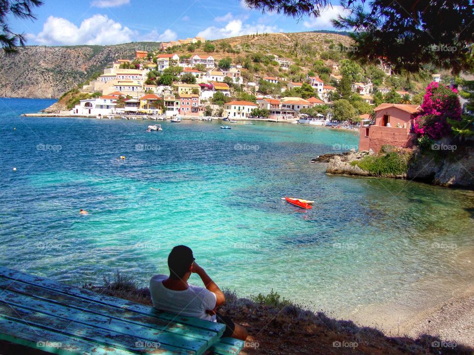 Beautiful Assos in Kefalonia ... breathtaking views 