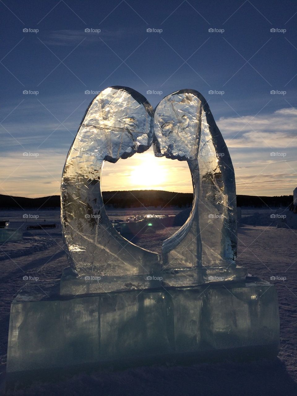 Ice sculpture