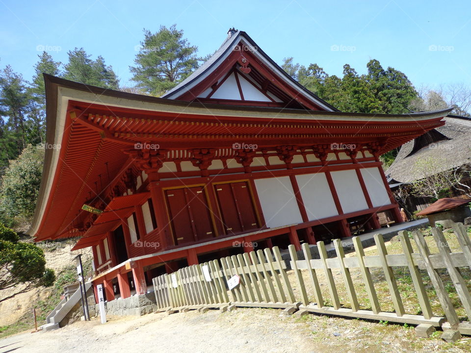 Temple in Takkoku No Iwaya