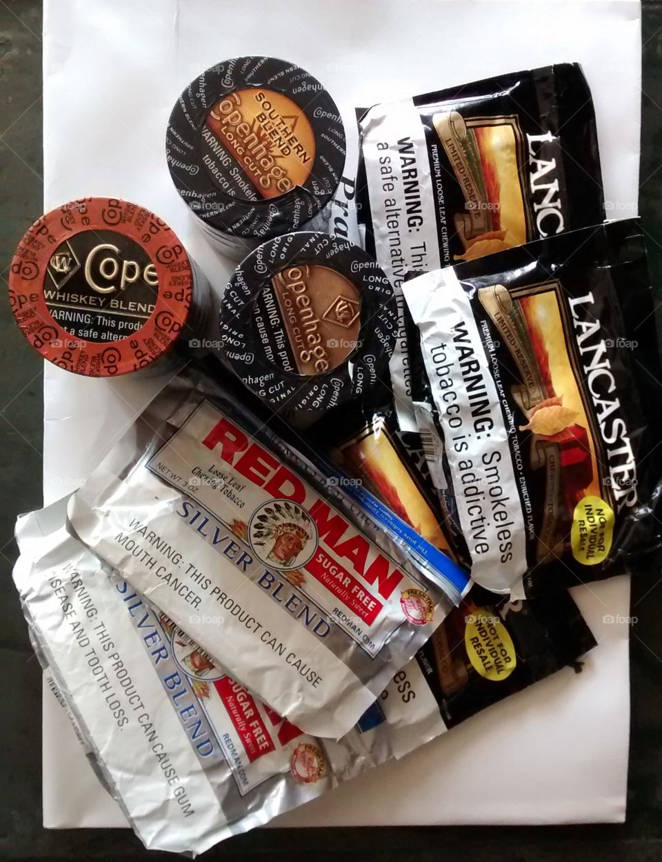 Copenhagen, Lancaster, Red Man...