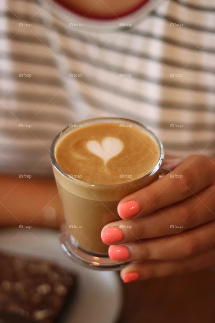 Coffe flat white 
