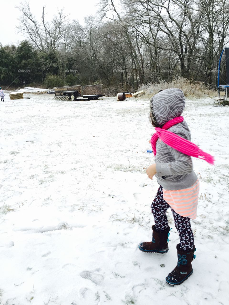 Snow, Winter, Child, Cold, Weather