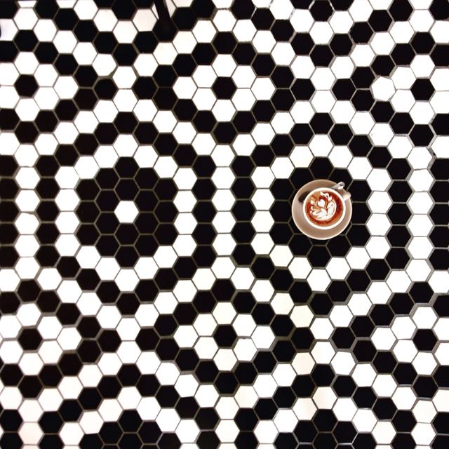 Dots & Patterns. Taken at Double A Cafe