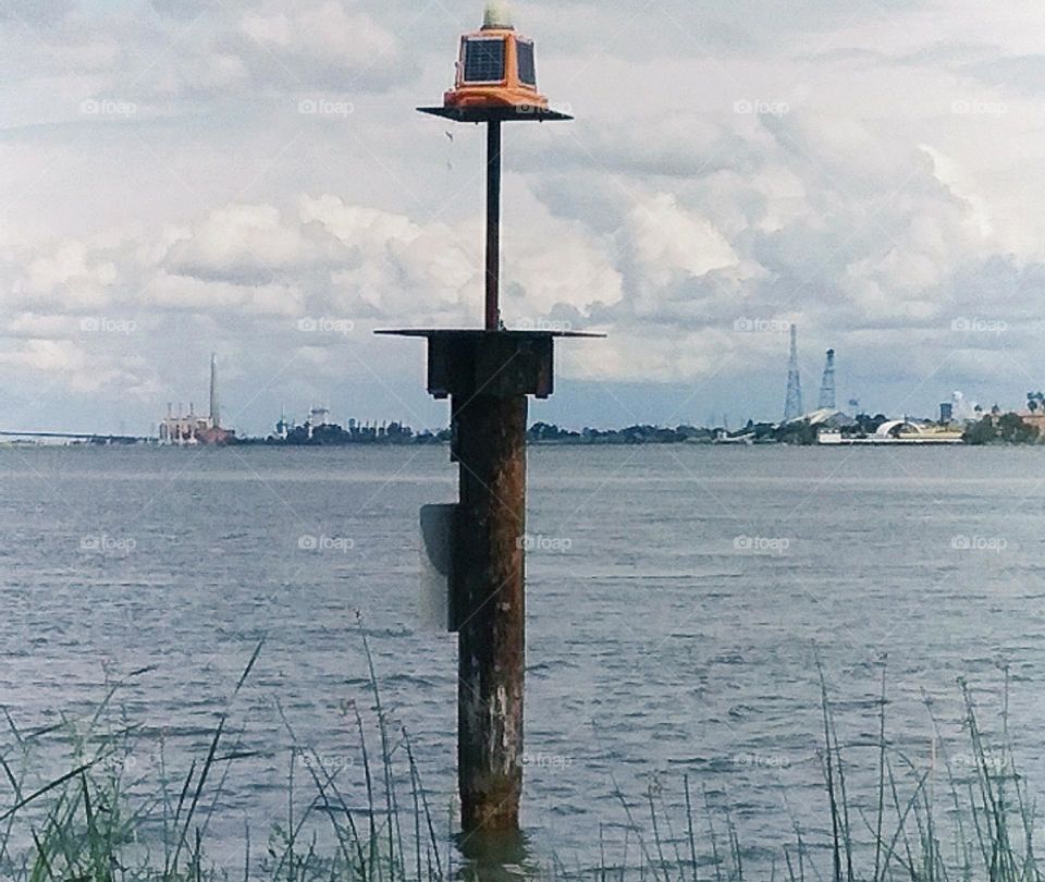 photograph of water at the Antioch marina