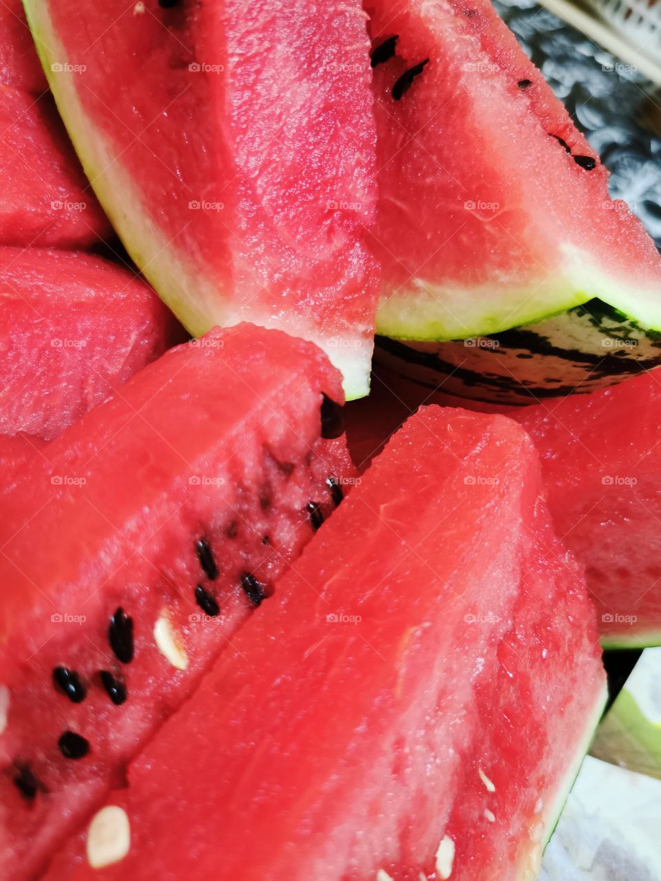 Fruits berry view bio fresh yummy healthy honey yummy fresh day fruits served table eco vegan juicy view Red melon waterful water