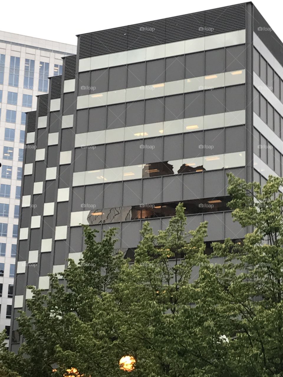 A building in downtown Bellevue, Washington