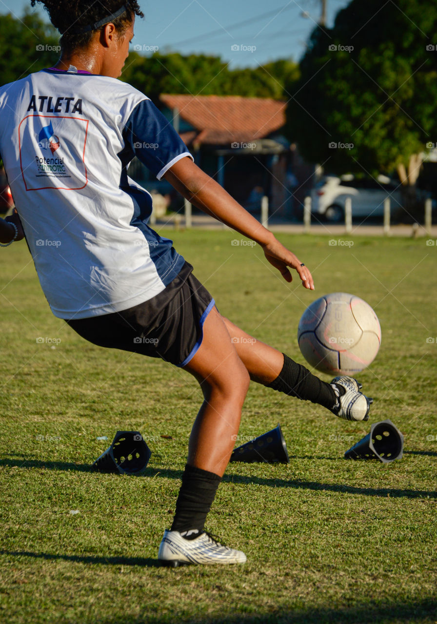 Sport is genderless and women can enjoy football, play, cheer, get involved and be recognized.