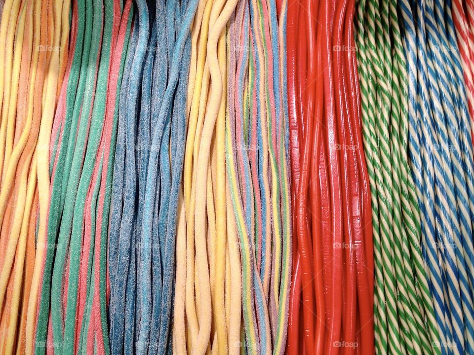 Colourful giant licorice