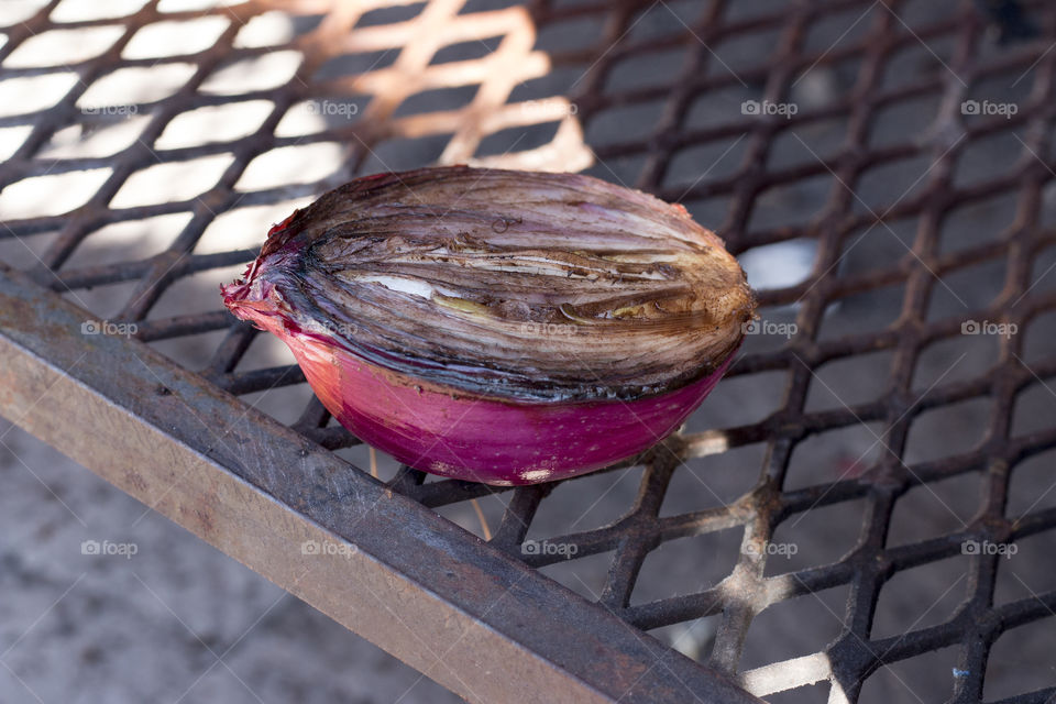 Roasted red onion