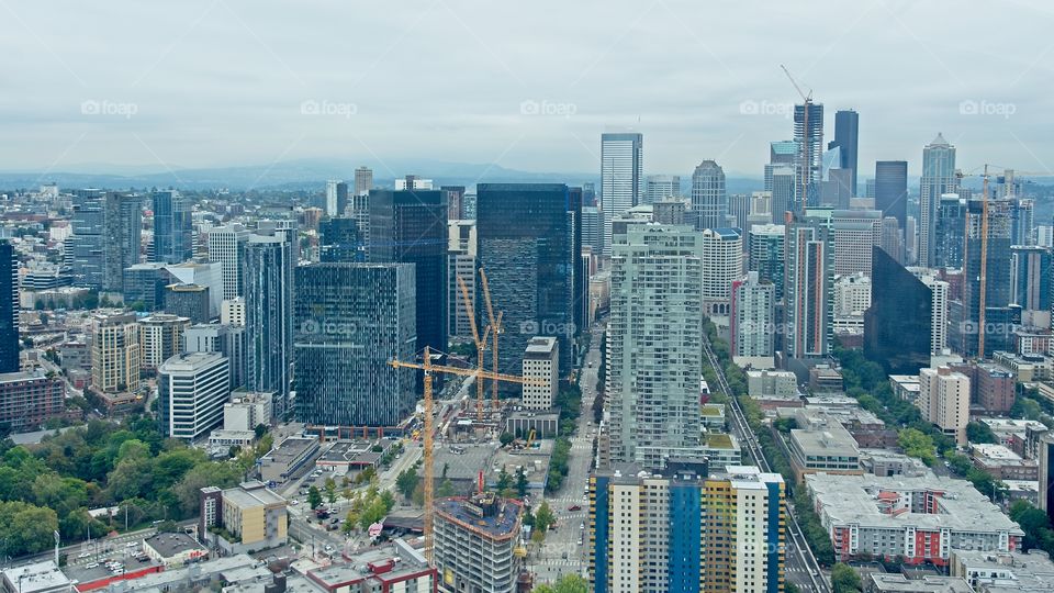 Seattle cityscape 
