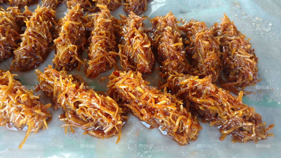 Doce de côco queimado.