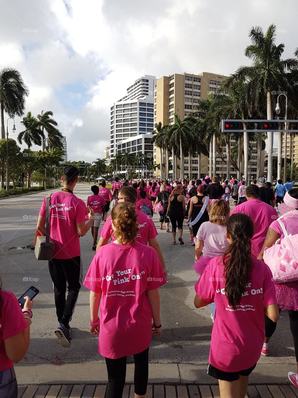 Walking together for a cause